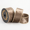 Smooth Velvet Dupion Fused Old Gold-2.5x10yd