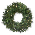 24" LED Belgium Wreath, 50 LT Battery Opt