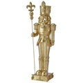 39" Resin Gilded Nutcracker