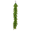 72" Real Touch Cedar/Norfolk Pine Garland 14"D