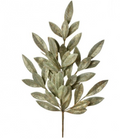 23.5" Patina Green Gold Leaf spray